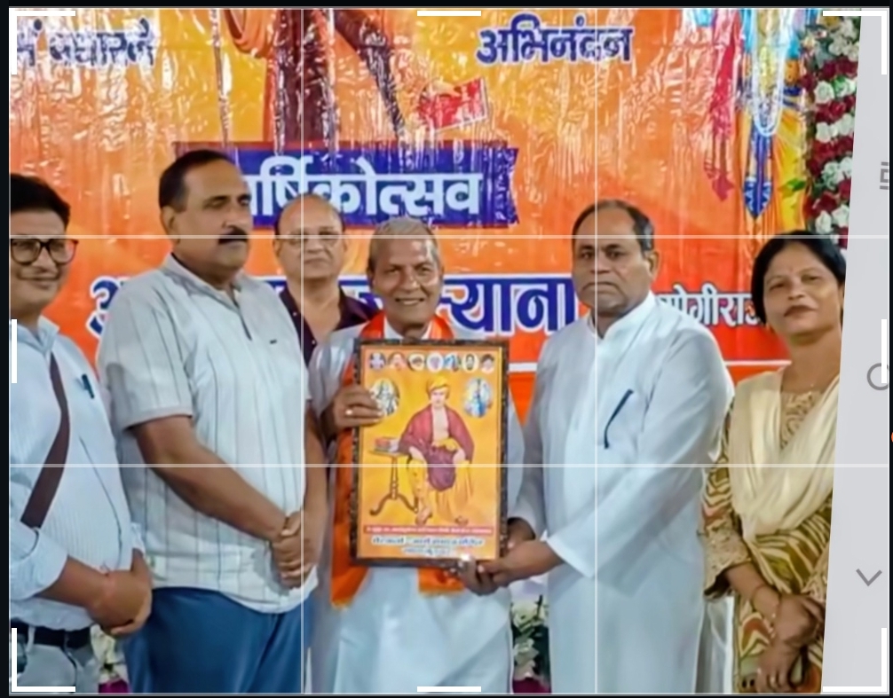 आर्य समाज वार्षिकोत्सव में वरिष्ठ पत्रकार ओमप्रकाश सिंघल सम्मानित