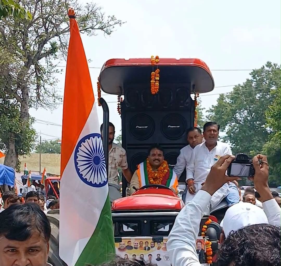 तिरंगे के रंग में रंगा जहांगीराबाद, विधायक संजय शर्मा की अगुवाई में उमड़ा जनसैलाब