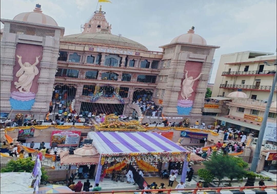 इस्कॉन नोएडा में सजेगा भक्ति का भव्य दरबार, जन्माष्टमी पर उमड़ेंगे 5 लाख श्रद्धालु