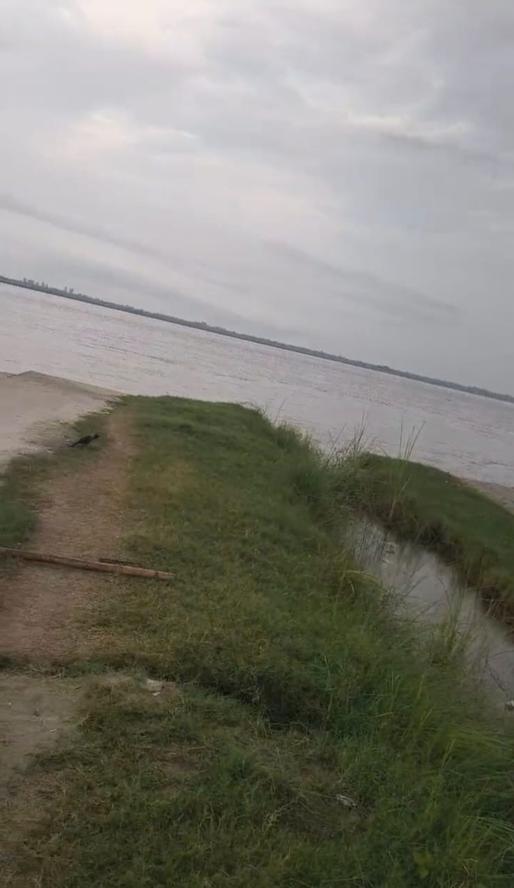स्याना में गंगा के जलस्तर में बढ़ोतरी, तटीय खेतों में भरा पानी, सिद्ध बाबा घाट पर स्नान प्रतिबंधित