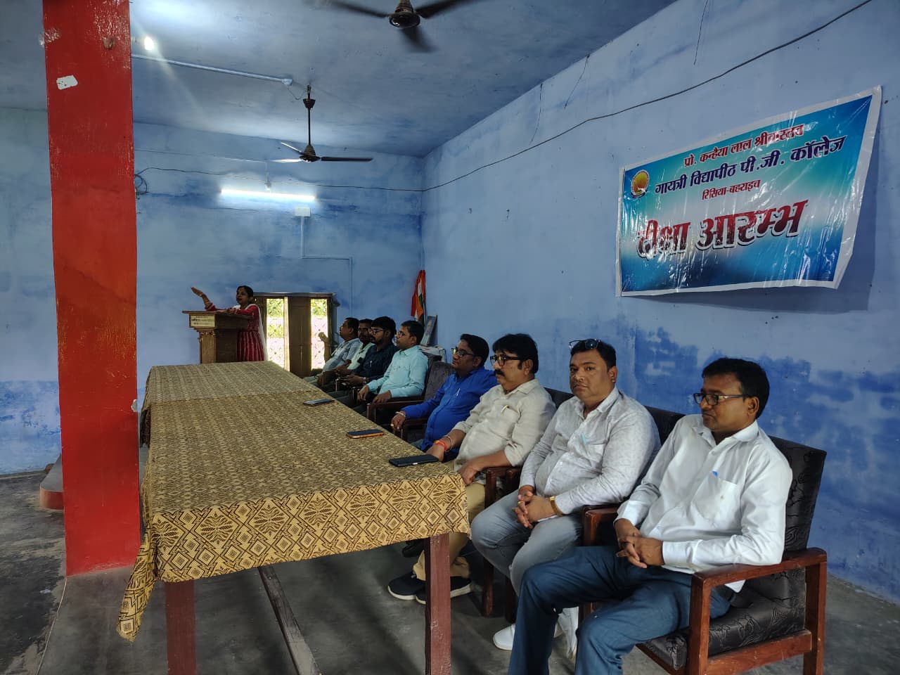 दीक्षा आरंभ कार्यक्रम में नवप्रवेशित विद्यार्थियों को मिला शिक्षा, अनुशासन और सामाजिक दायित्व का संदेश
