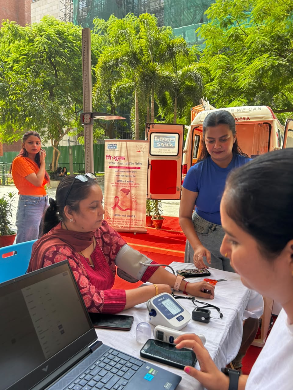 एमिटी यूनिवर्सिटी में मेगा कैंसर स्क्रीनिंग कैंप, 5 हजार महिलाओं तक जागरूकता पहुंचाने का लक्ष्य