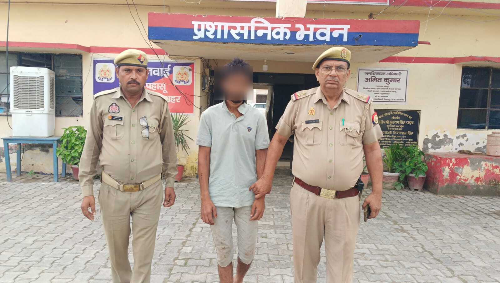 बुलंदशहर - डेढ़ साल के बेटे की हत्या करने वाला पिता गिरफ्तार