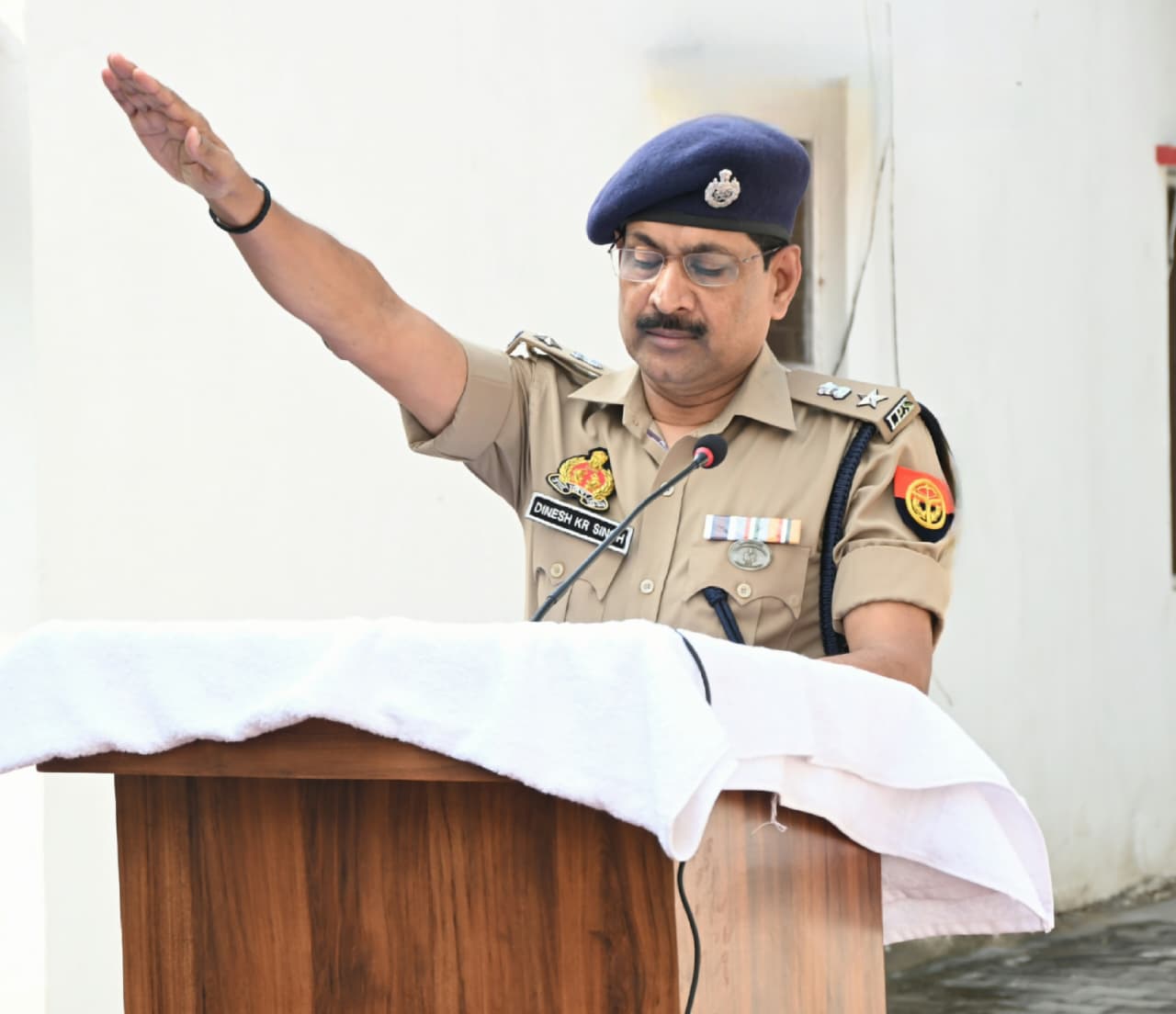 राष्ट्रीय एकता दिवस पर एसएसपी ने दिलाई एकता और अखंडता की शपथ