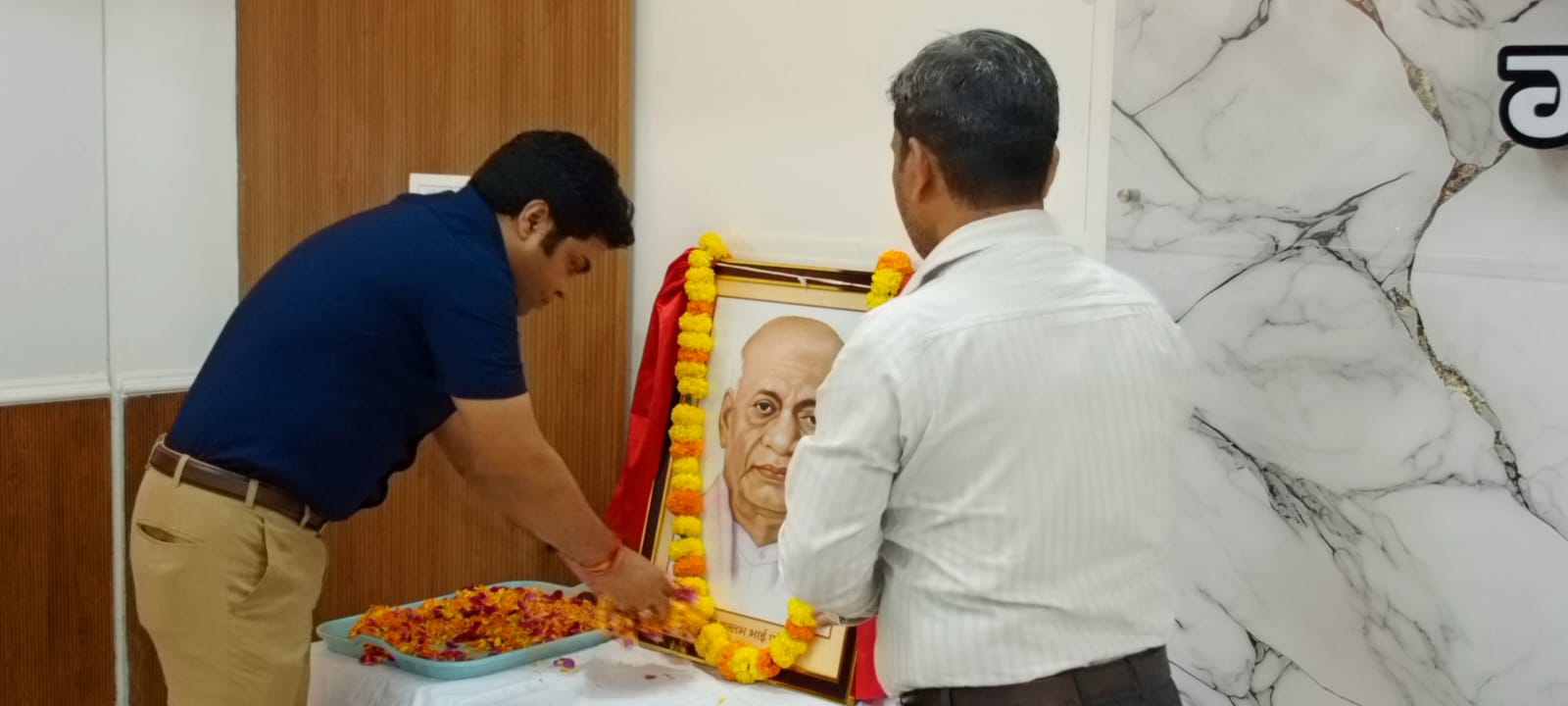 लौह पुरुष सरदार वल्लभभाई पटेल जी की 151वीं जयंती राष्ट्रीय एकता दिवस के रूप में मनाई गई