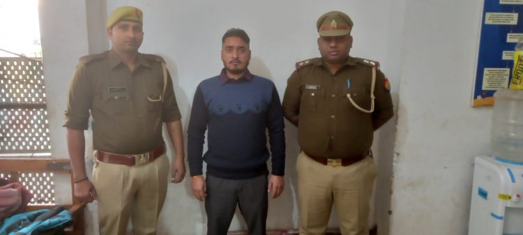 थाना रबूपुरा पुलिस द्वारा नशीला पदार्थ पिलाकर महिला के साथ दुष्कर्म करने वाला वांछित अभियुक्त गिरफ्तार