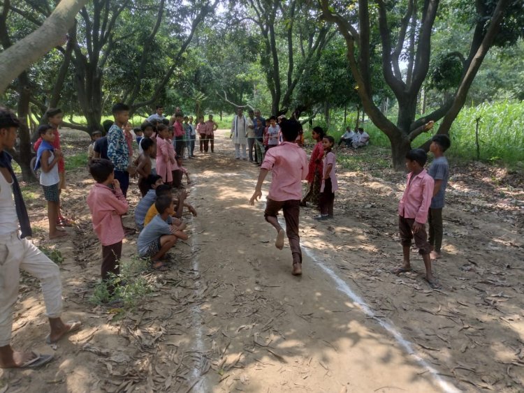 सलामतपुर में हुआ पंचायत स्तरीय खेल प्रतियोगिताओं का  आयोजन