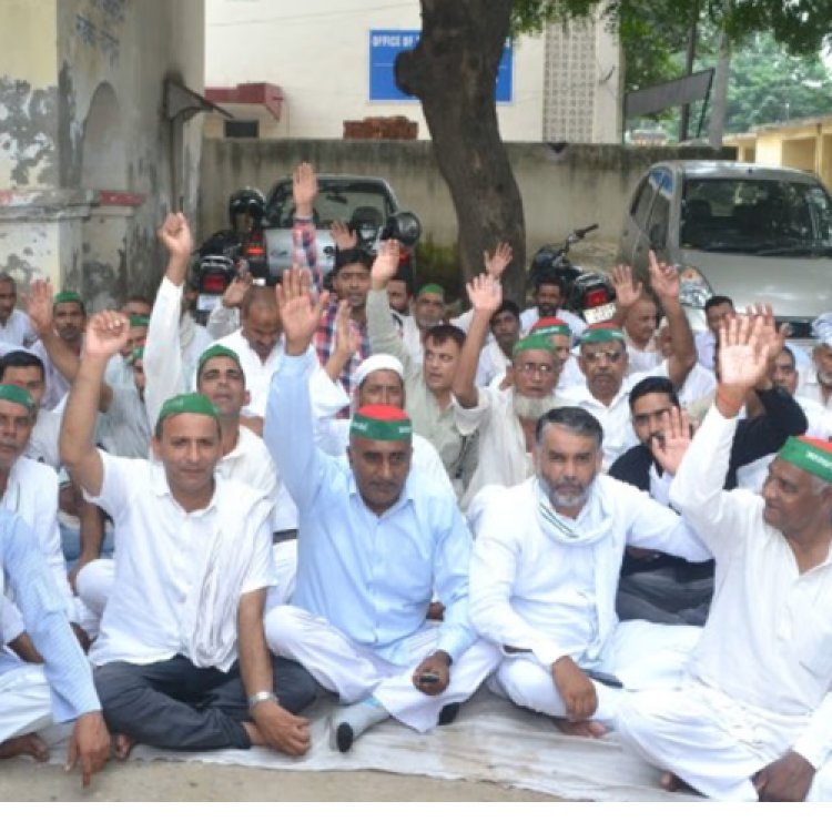 आरोपियों की गिरफ्तारी नहीं हुई तो संगठन के लोग तहसील पर धरना प्रदर्शन करेंगे