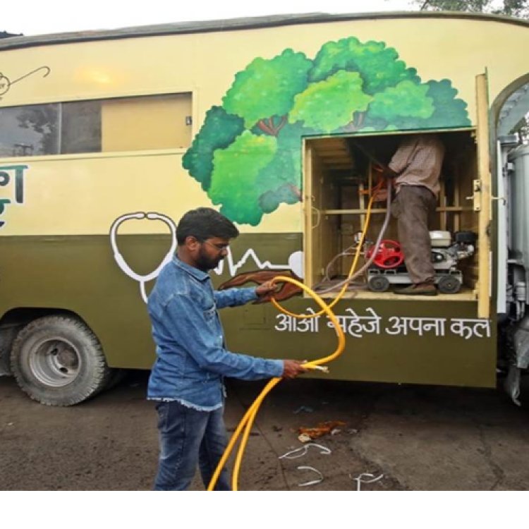 इंदौर ने नवाचार करते हुए शुरु की ट्री-एंबुलेंस