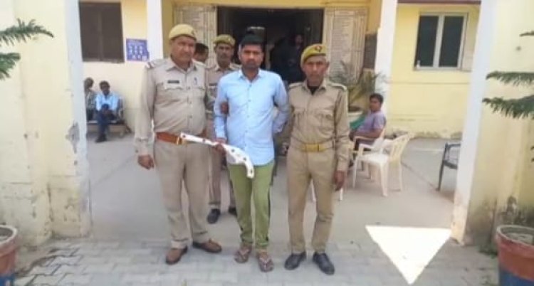 तमंचे पर डिस्को के आरोपी को पुलिस ने भेजा जेल