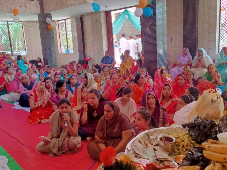 बड़ौत  श्री पंचमुखी मंदिर में धूमधाम से मनाया गया श्री हनुमान प्राकट्य उत्सव