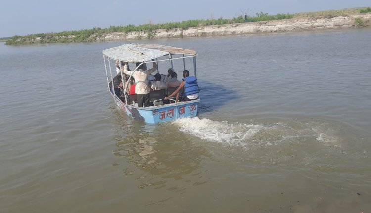 गंगा स्नान के दौरान दस वर्षीय बालक डूबा