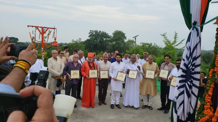 बाबा बालक नाथ सिद्ध पीठ के पीठाधीश्वर श्री धीरज महाराज ने माननीय मुख्यमंत्री श्री योगी आदित्यनाथ का किया धन्यवाद