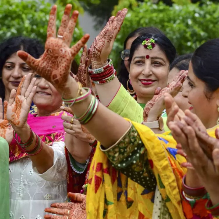 इंदिरा गांधी राष्ट्रीय कला केंद्र (आईजीएनसीए) में हरियाली तीज की धूम