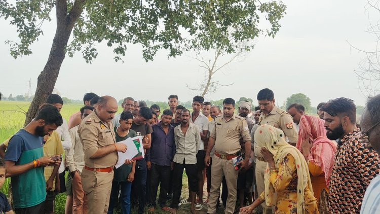 आकाशीय बिजली गिरने से किसान की हुई मौत:परिजनों का रो रो कर बुरा हाल