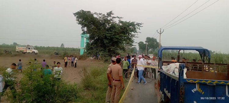 बुलंदशहर  पूर्व प्रधान की गोली मारकर हत्या