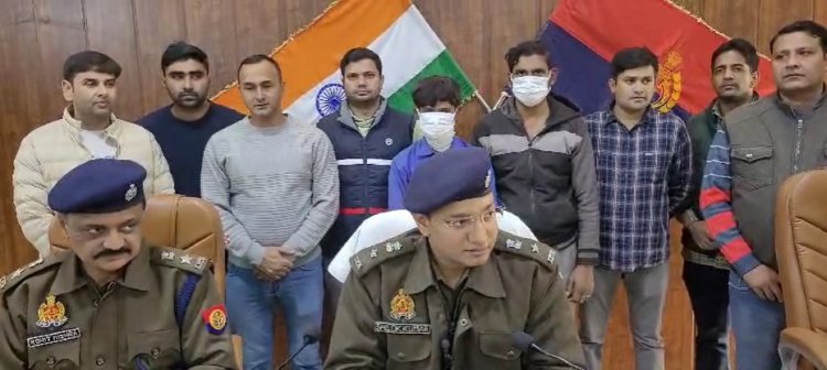 ट्रक लूट की घटना का पुलिस ने किया खुलासा ट्रक ड्राइवर ने ही अपने साथी के साथ रची थी लूट की झूठी कहानी