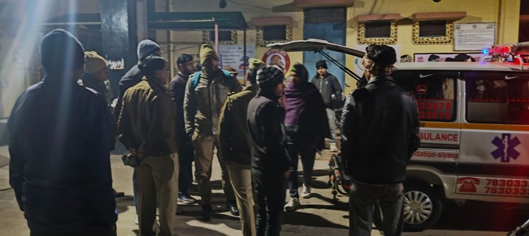 गन्ने से भरे ओवरलोड ट्रक ने साइकिल सवार बुजुर्ग को कुचला