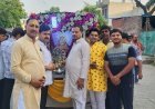 UP जहांगीराबाद :पुरुषोत्तम मास में निकली भव्य प्रभात फेरी, भक्तिमय माहौल में गूंजा राधा नाम