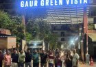 जनगणना कर्मियों की परेशानी बनी बदलाव की वजह,Gaur Green Vista में घंटों में लग गया नया साइनेज