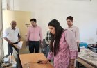 जिलाधिकारी ने ईवीएम/वीवीपैट वेयरहाउस का मासिक निरीक्षण कर सुरक्षा व्यवस्थाओं का लिया जायजा