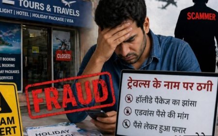 Tour package के नाम पर Fraud करने वाले तीन गिरफ्तार