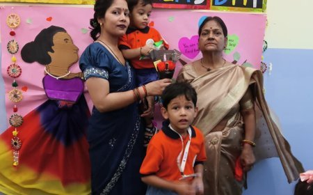 मदर्स डे(Mother's Day )के अवसर पर स्कूल में हुए सांस्कृतिक कार्यक्रम।