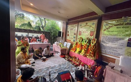 Greater noida श्री बद्रीश धर्मार्थ सेवा ट्रस्ट (पंजी०), ग्रेटर नोएडा का प्रथम स्थापना दिवस ट्रस्ट मुख्यालय