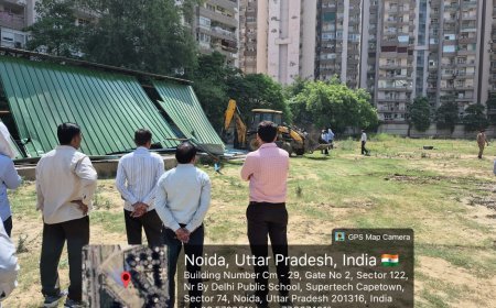 भू माफियाओं पर Noida Authority का बड़ा एक्शन