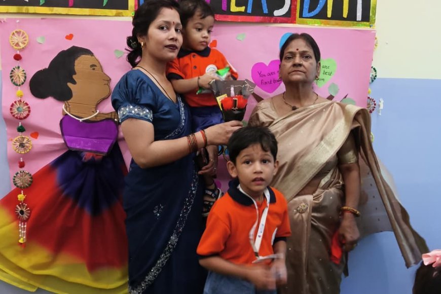मदर्स डे(Mother's Day )के अवसर पर स्कूल में हुए सांस्कृतिक कार्यक्रम।