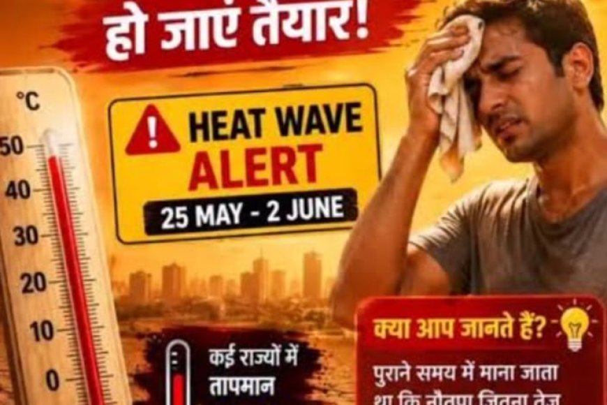 नौतपा में स्वास्थ्य पर बढ़ सकता है खतरा