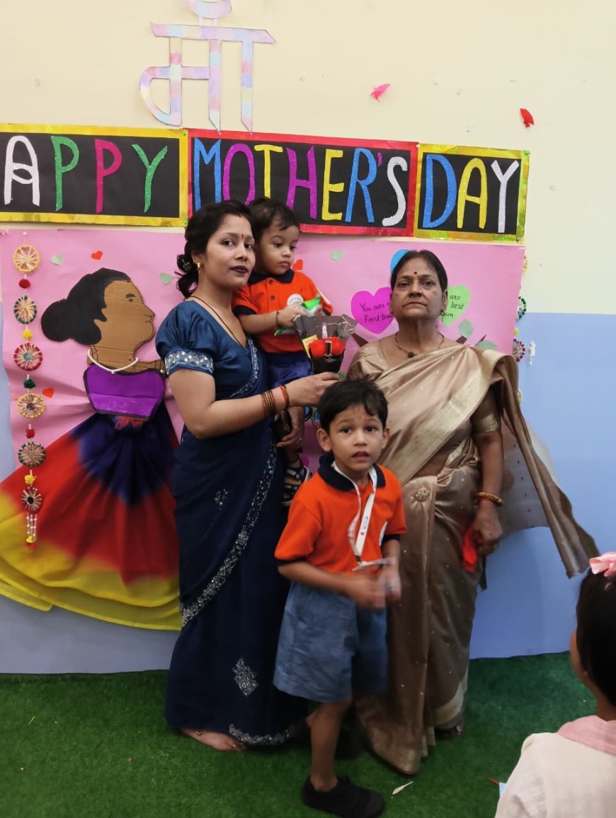 मदर्स डे(Mother's Day )के अवसर पर स्कूल में हुए सांस्कृतिक कार्यक्रम।