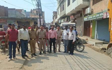 Dadri नगर पालिका प्रशासन का अतिक्रमण के खिलाफ सख्त रुख: 24 फूटा रेलवे रोड पर हटाया गया अवैध कब्जा