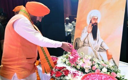 श्री गुरु अर्जन देव जी के 420वें शहीदी दिवस के अवसर पर पंचकूला में राज्य स्तरीय कार्यक्रम आयोजित