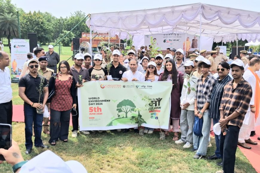 World Environment Day पर गौतमबुद्धनगर में 1.21 लाख पौधरोपण का लक्ष्य पूर्ण