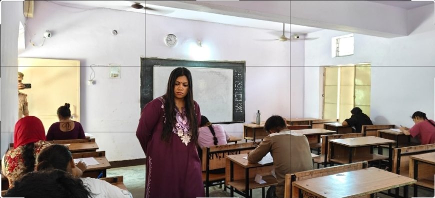 जनपद में 20 परीक्षा केंद्रों पर आयोजित हो रही आरक्षी नागरिक पुलिस एवं समकक्ष पर सीधी भर्ती -2025 परीक्षा