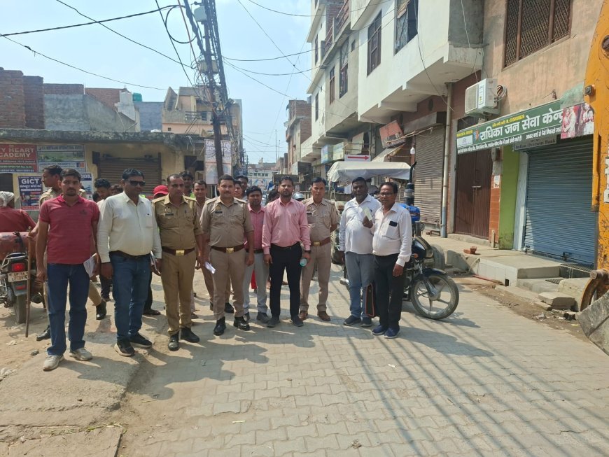 Dadri नगर पालिका प्रशासन का अतिक्रमण के खिलाफ सख्त रुख: 24 फूटा रेलवे रोड पर हटाया गया अवैध कब्जा